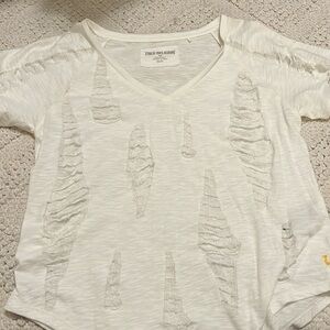 Distressed top